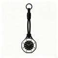 Black Lanyard Strap For Royal Oak Parody Pocket Watch Pendant, Replacement Neck Rope Only, No Watch Included
