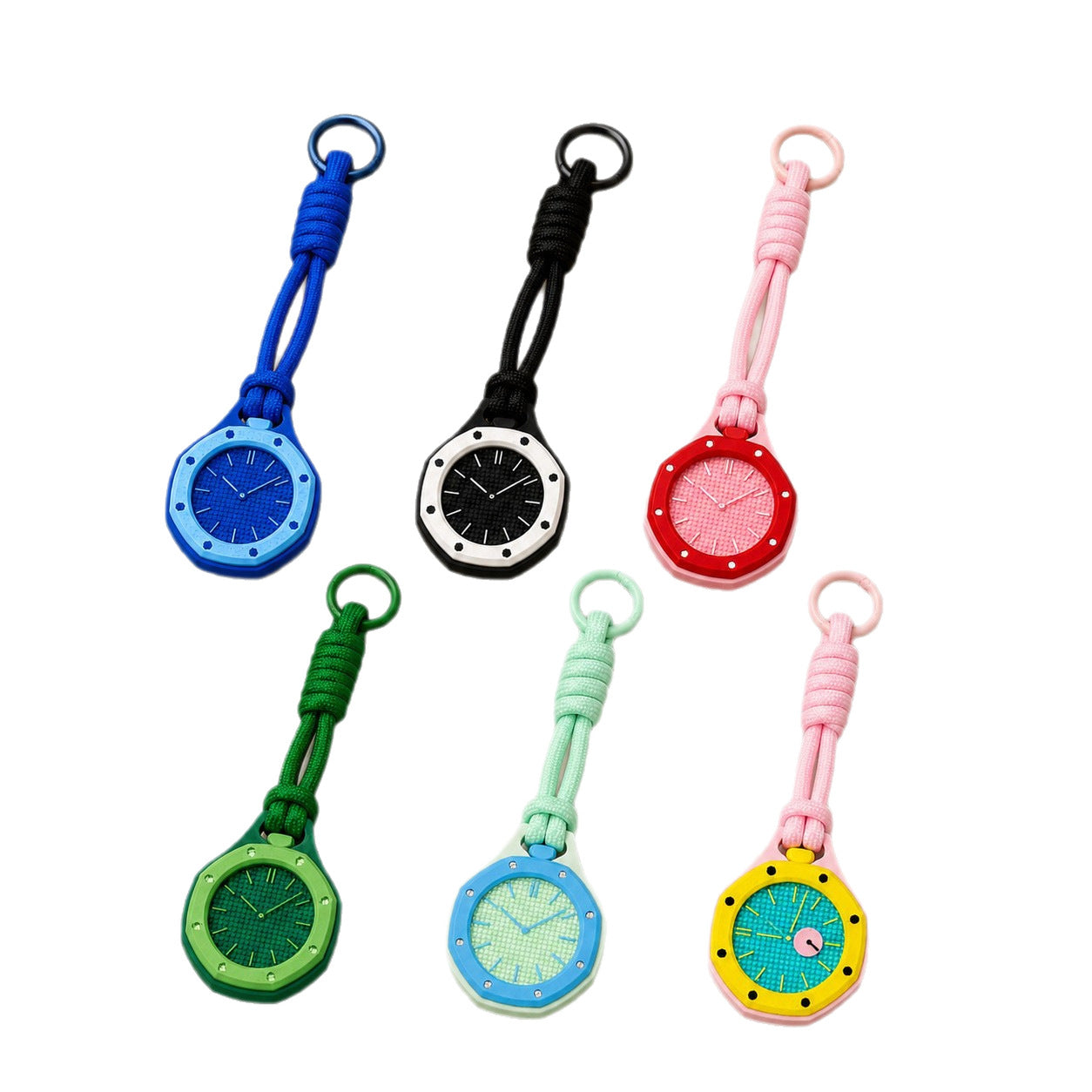 Dark Green Replacement Lanyard Strap For Royal Oak Pocket Watch Pendant, Only Hanging Rope, Watch Not Included